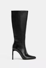 Stivali Zara a punta con tacco