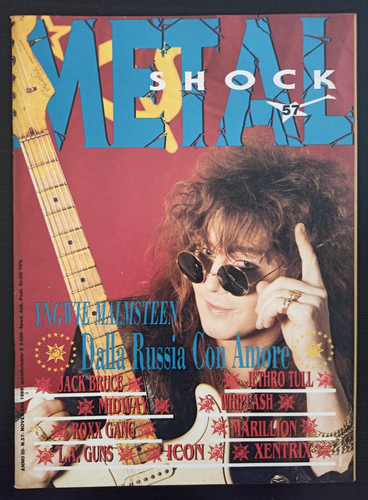 Metal shock rivista heavy - shock,