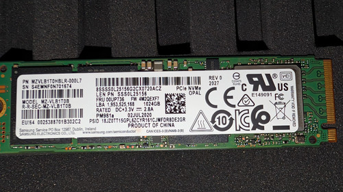 Samsung pm981a nvme - samsung,