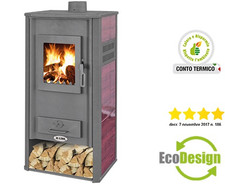 STUFA A LEGNA K-LINE KAOS IDRO 21,4 Kw - potenza all'acqua 16,5 Kw