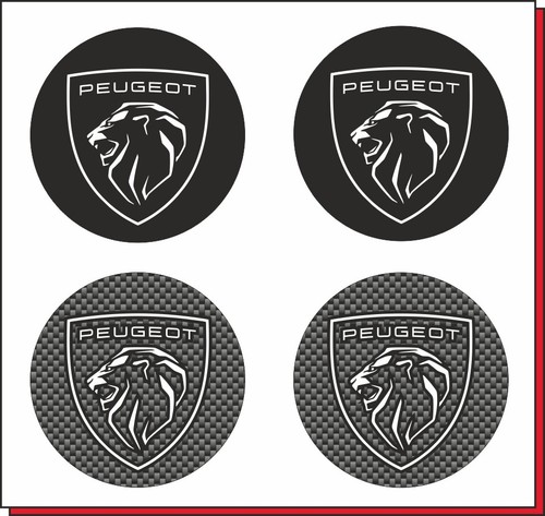 Adesivi tipo peugeot new logo - tipo,