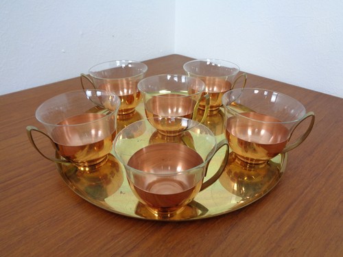 Bicchieri tè vassoio - bicchieri,