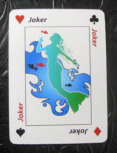 Joker sirena nuoto carta - nuoto,