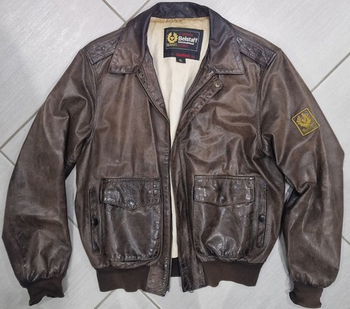 Belstaff brown leather steve - belstaff,