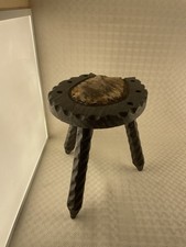 Sgabello Antico Artigianale In