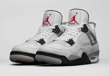 Jordan 4 Retro White Cement