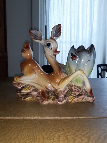 Cerbiatto bambi ceramica - cerbiatto, in