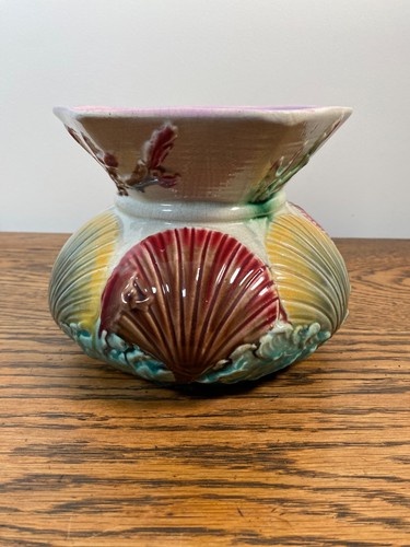 Antico vaso sputo alghe - vaso,