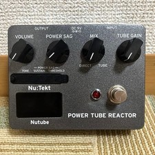 Reattore KORG TR-S Power Tube Nero dal Giappone Usato Funzionamento Autentico Confermato