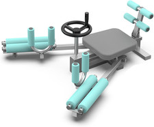 Macchina per Lo Stretching Delle Gambe. Macchina per L'Estensione Delle Gambe Co