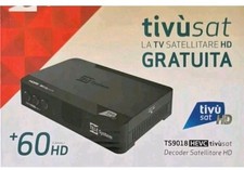 DECODER HD SATELLITARE TIVÙSAT  SENZA SCHEDA TELESYSTEM TS9018HEVC