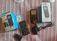 Brondi Amico Semplice+ Telefono Cellulare - Nero (Sbloccato) (Dual SIM)