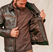 Cafe Racer giacca pelle