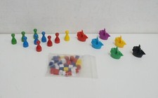 Lotto Accessori Giochi da Tavolo: Birilli, Navi, Segnalini. Composizione come...
