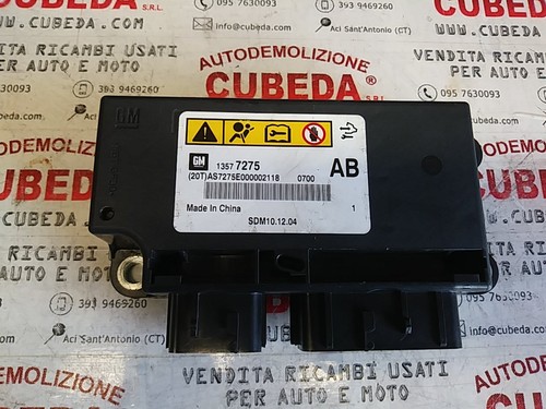 Centralina comando airbag opel - comando,