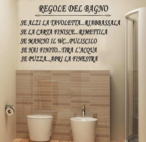 Wall stickers murali regole - wall,