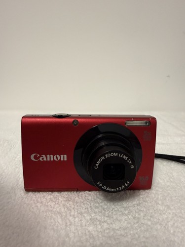 Canon powershot a3400 red - canon,