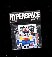 Invader Hyperspace Stickers