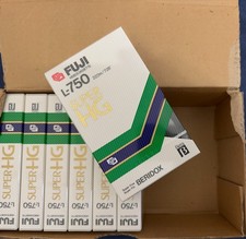 Videocassette Beta FUGI  super HG L 750 lotto 7 Cassette