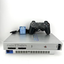 Console PLAYSTATION 2 Sony PS2 FAT SILVER completa+CONTROLLER,memory 8 MB e cavi