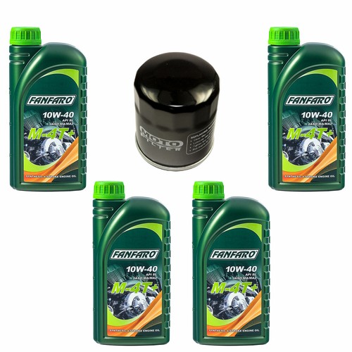 Kit olio motore 10w40 litri - olio,