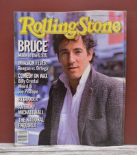 Rolling Stone Magazine Bruce Born USA Weird Al Billy Crystal # 458 Oct 10,1985🟠