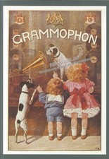 Grammofono cane bambini dischi