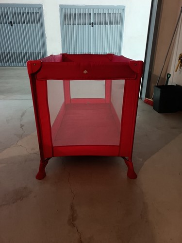Lettino campeggio rosso - da,