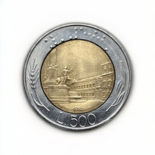 Moneta 500 Lire 1982 Rara