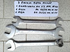 3 chiavi marca Beta n° 55 mis. 18/19- 24/26 fisse e n° 42 mis. 23  combinata.