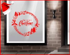 Adesivi vetrina addobbi