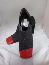 Stivaletti Magli grigio/rosso