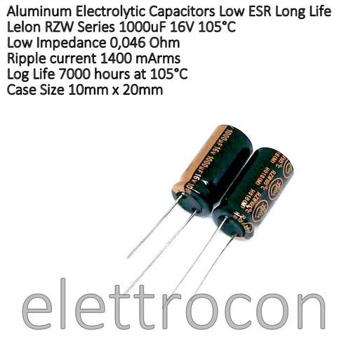 Pezzo 1000uf 16v - pezzo,