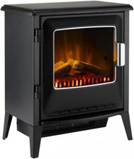 Dimplex Lucia LUC20 LED Optiflame Stufa Elettrica Fuoco 2KW Effetto Log Inc Telecomando