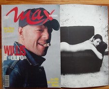Rivista Max 1995 09 Kate Moss Del Piero Rinaldi Mandala Bullock Kravitz Willis W