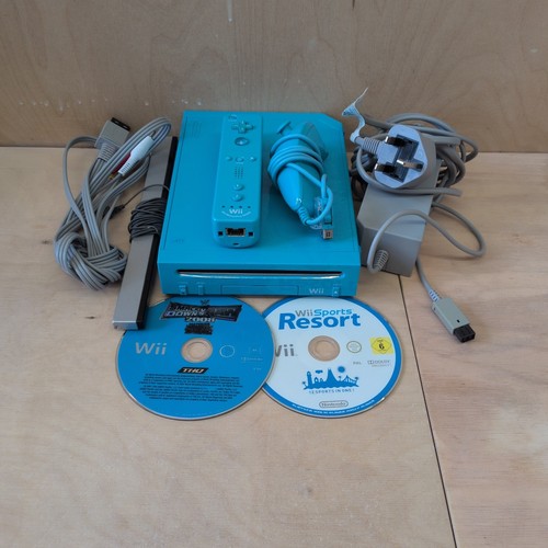 Console nintendo wii blu - console,