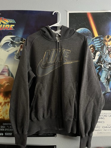 Felpa con cappuccio zip nike - e,