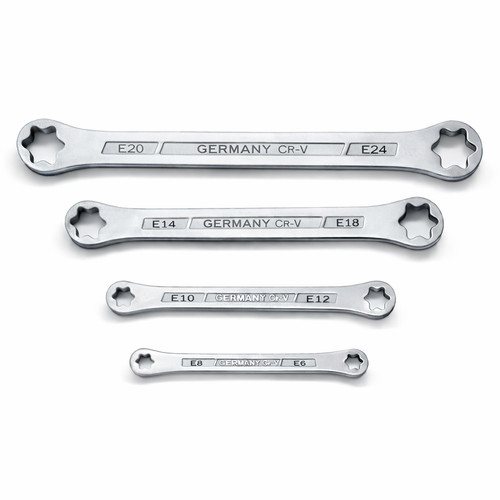 Chiavi doppia stella set 4pz - chiavi,