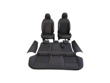 Sedili pelle nera alfa - in,