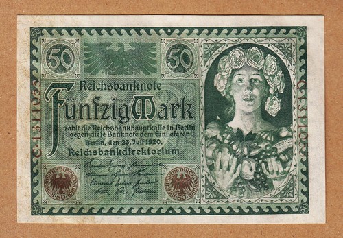 Germania marchi 1920 - 50, au