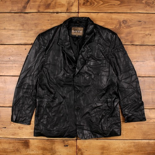 Giacca pelle vintage vento sud