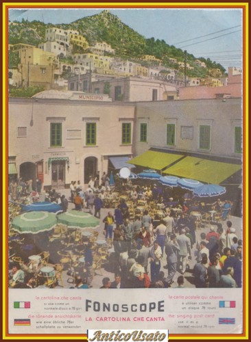 Cartolina che canta - cartolina,