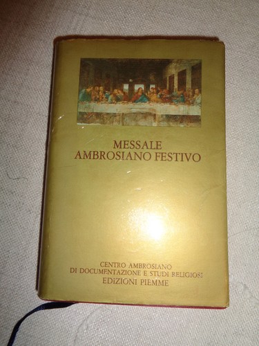 Messale ambrosiano festivo - ambrosiano,