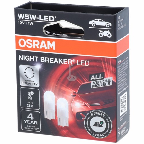 Osram night breaker led w5w - night,