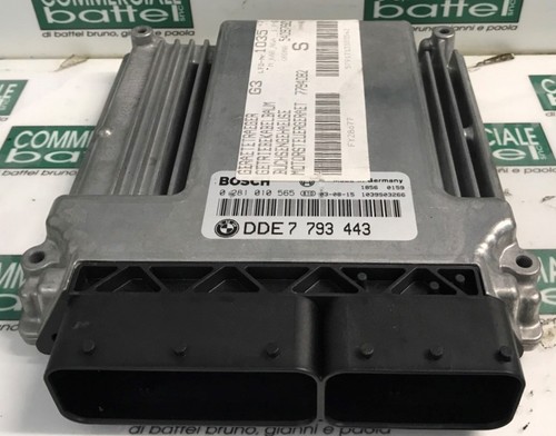 Ecu 0281010565 7791190 bmw - ecu,