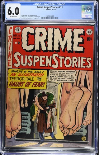 Crime suspenstories cgc fn - crime,