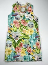 Abito smanicato lino Disney