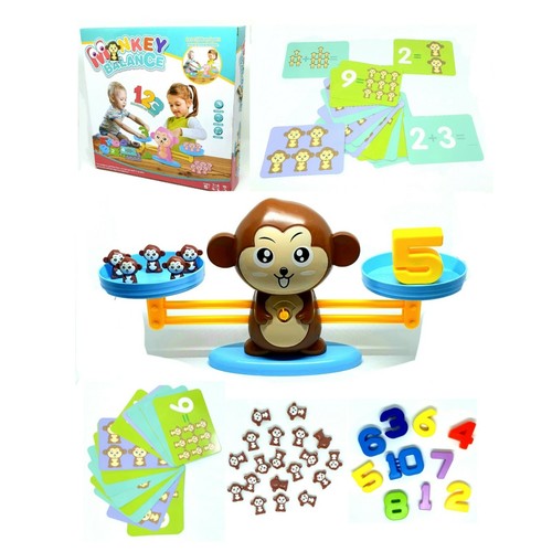 Monkey balance gioco educativo - monkey,