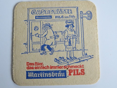 Vintage birra sottobicchiere - sottobicchiere, ~