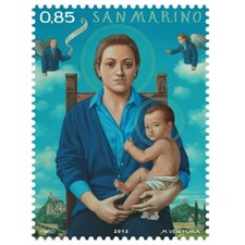 SAN MARINO 2012 NATALE MADONNA